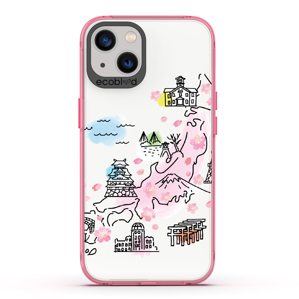 Japan Blossom - Laguna Collection Case for Apple iPhone 13