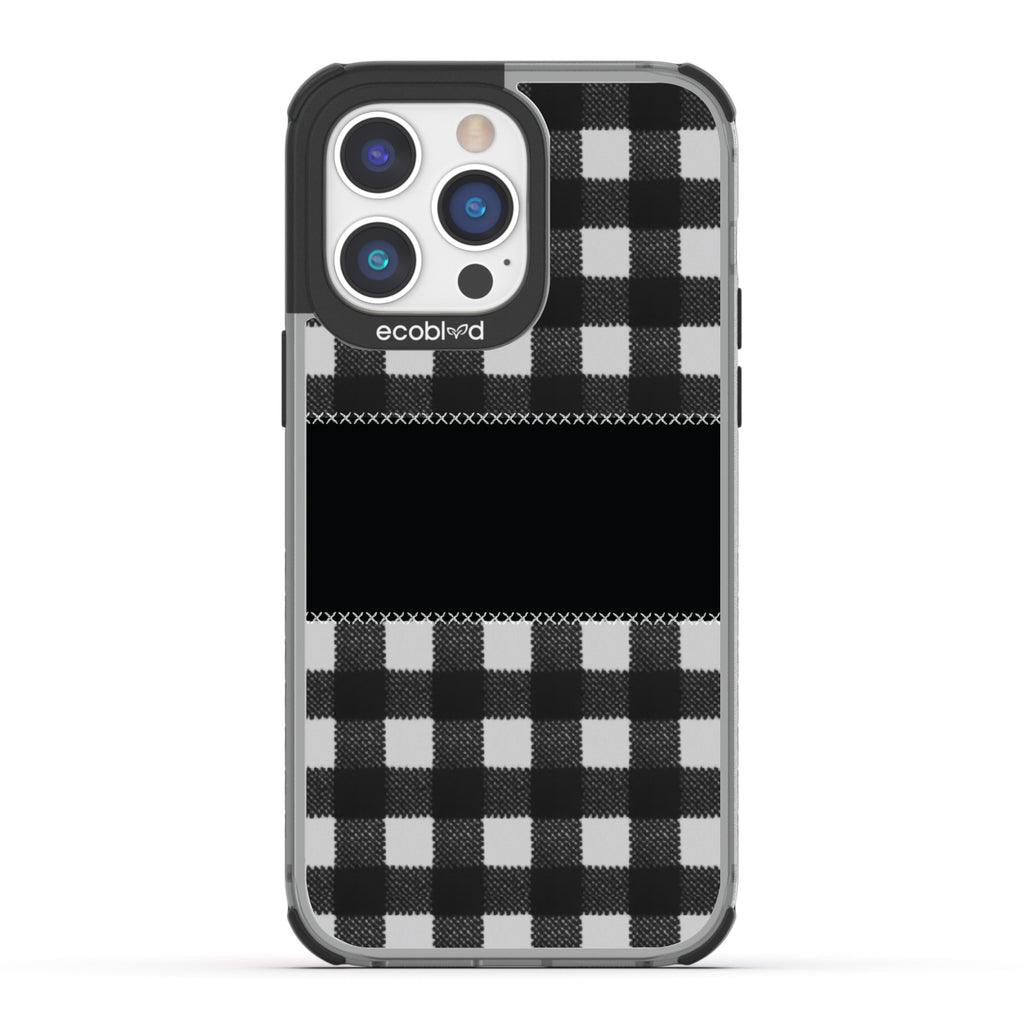 Charcoal Checker - Laguna Collection Case for Apple iPhone 14 Pro