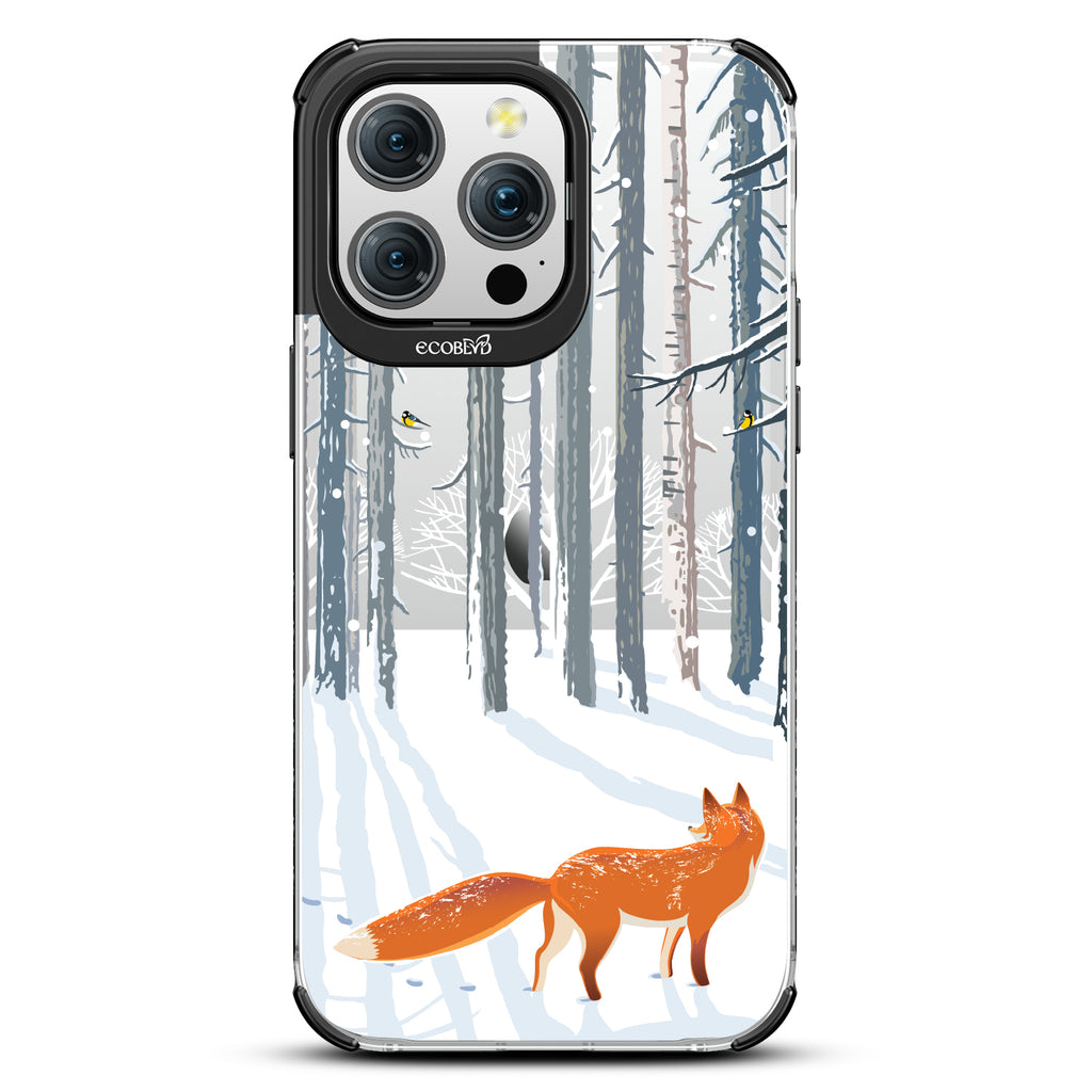 Fox Trot in the Snow - Laguna Collection Case for Apple iPhone 15 Pro Max