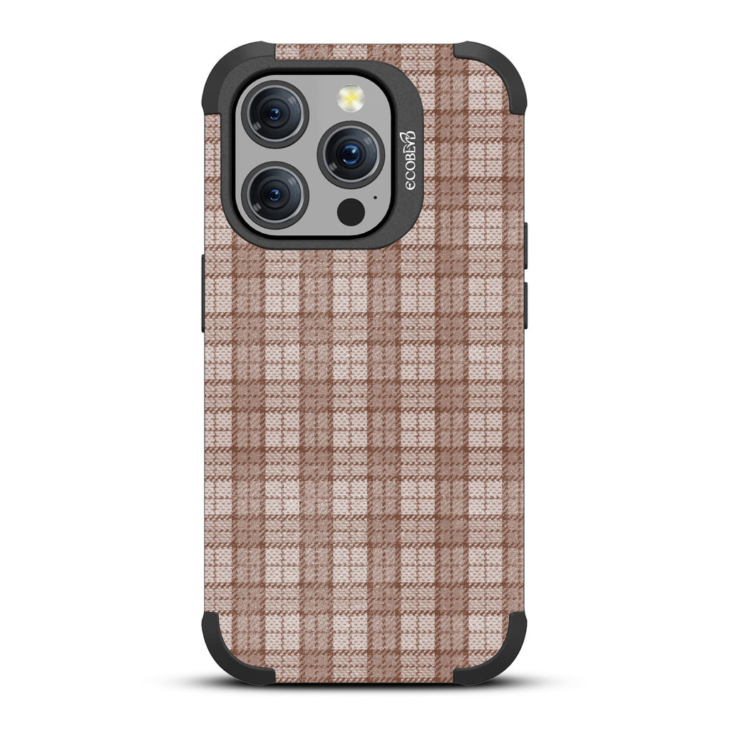 Chestnut Tartan - Mojave Collection Case for Apple iPhone 15 Pro