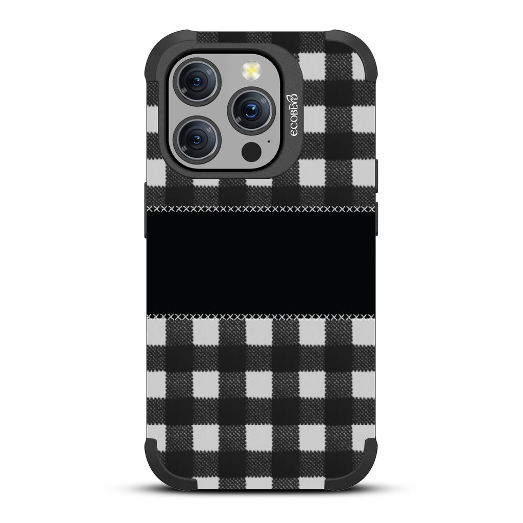 Charcoal Checker - Mojave Collection Case for Apple iPhone 15 Pro