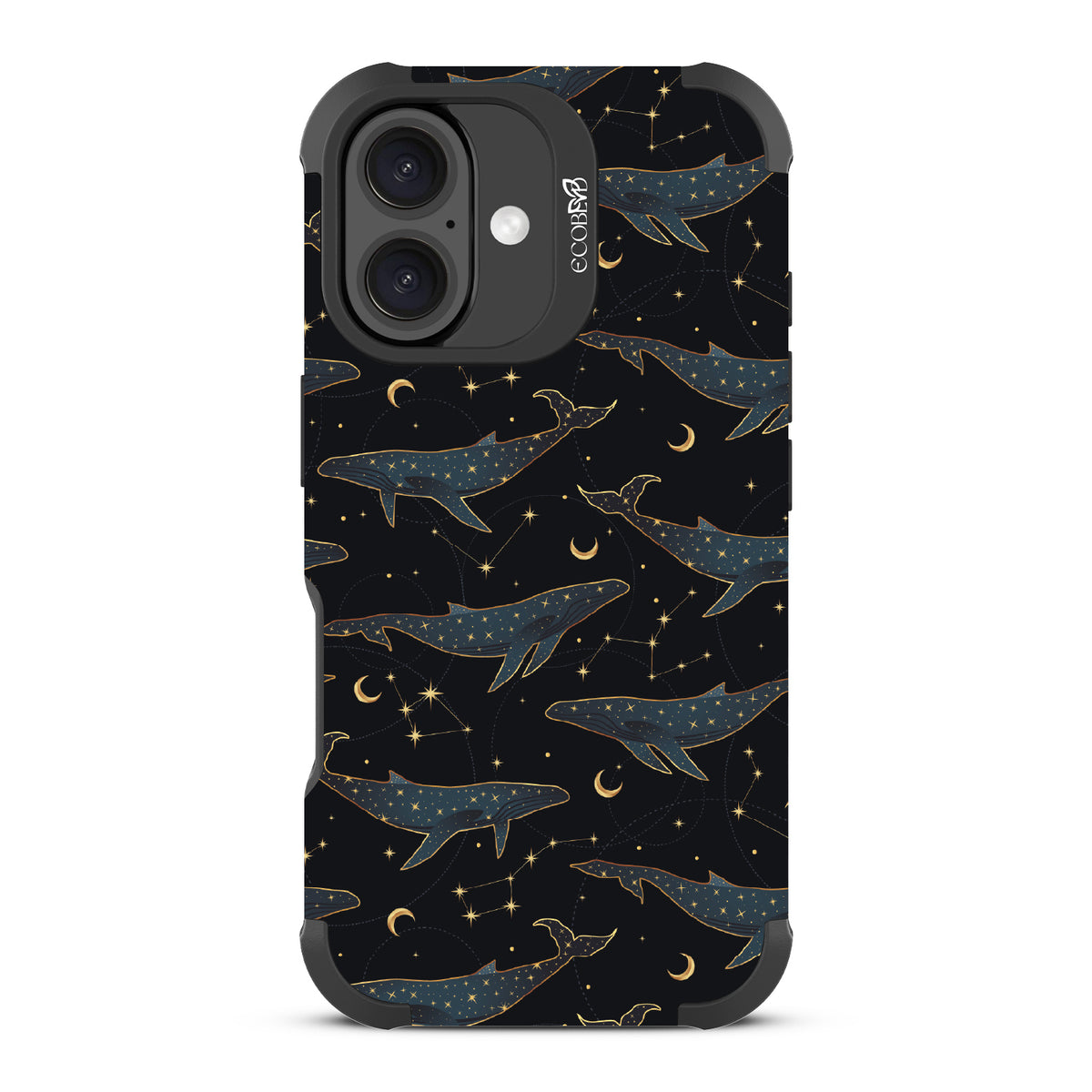 iPhone 16e/17e Hülle - Wal blau - 
