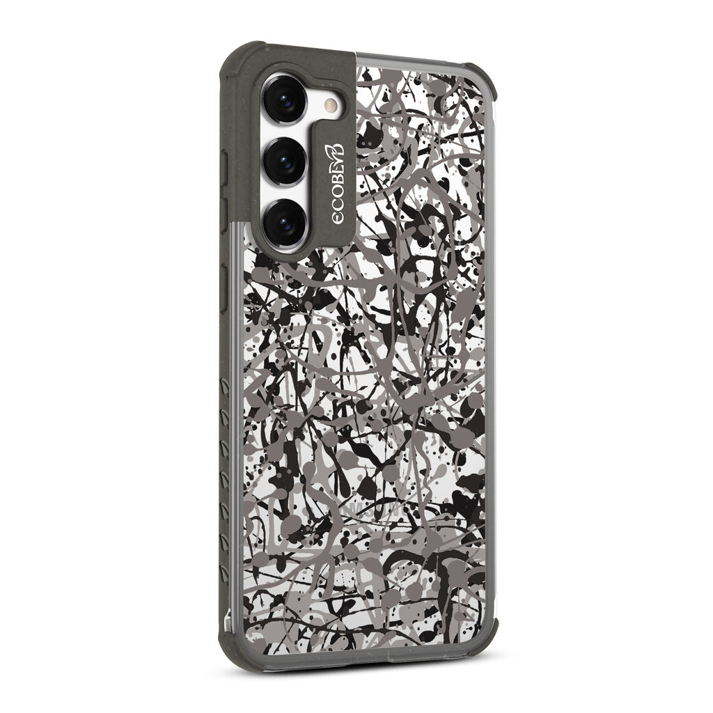 Visionary - Left-side View Of Black & Clear Eco-Friendly Galaxy S23 Case
