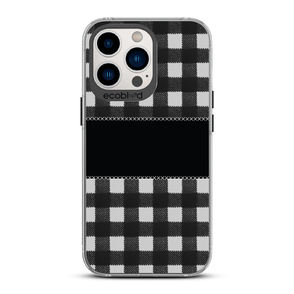 Charcoal Checker - Laguna Collection Case for Apple iPhone 13 Pro