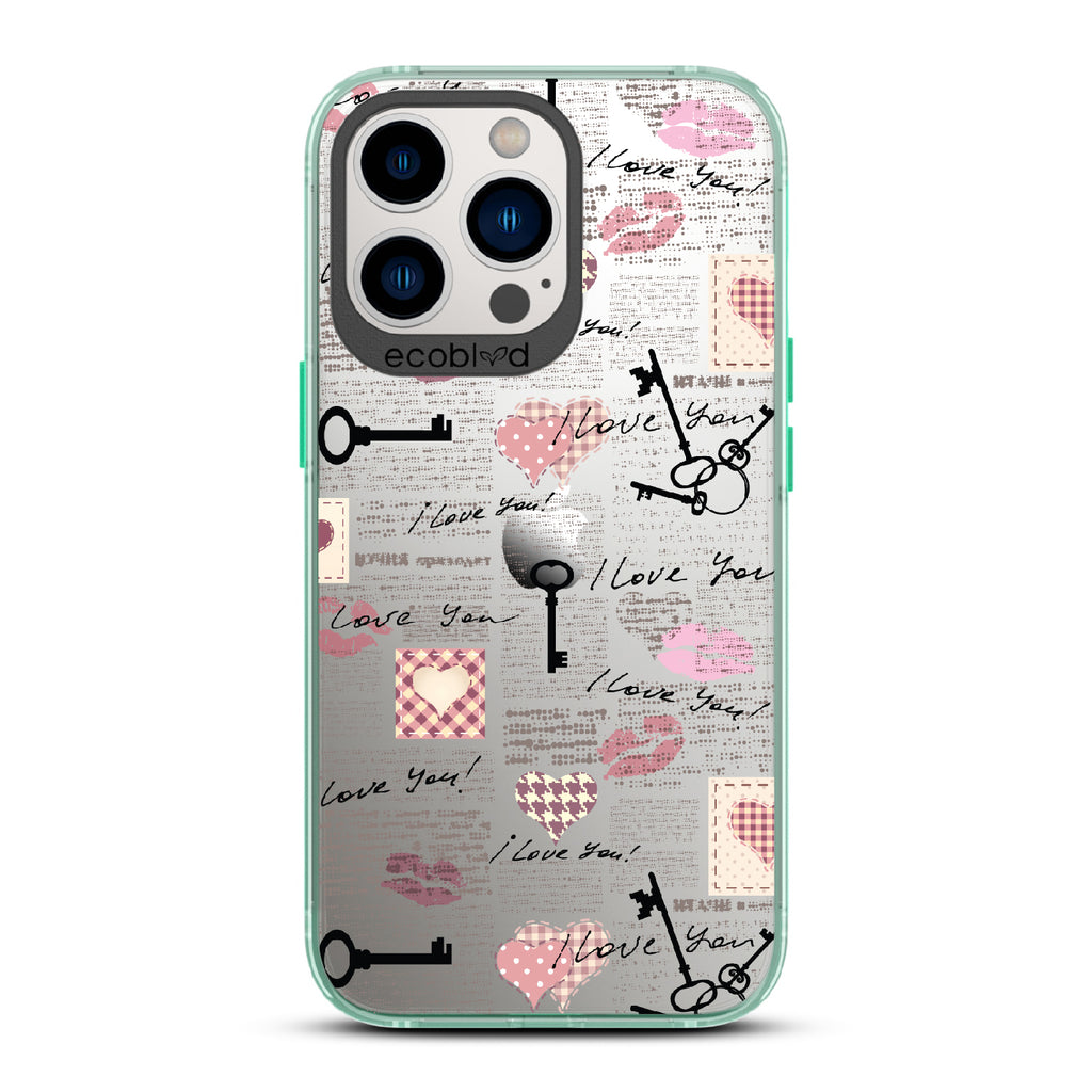 Key to My Heart - Laguna Collection Case for Apple iPhone 13 Pro Max / 12 Pro Max