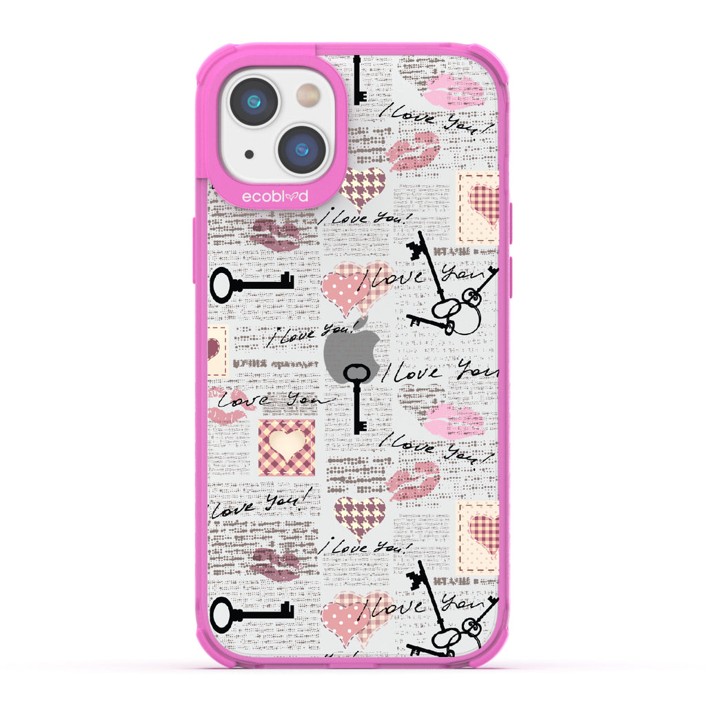 Key to My Heart - Laguna Collection Case for Apple iPhone 14 Plus