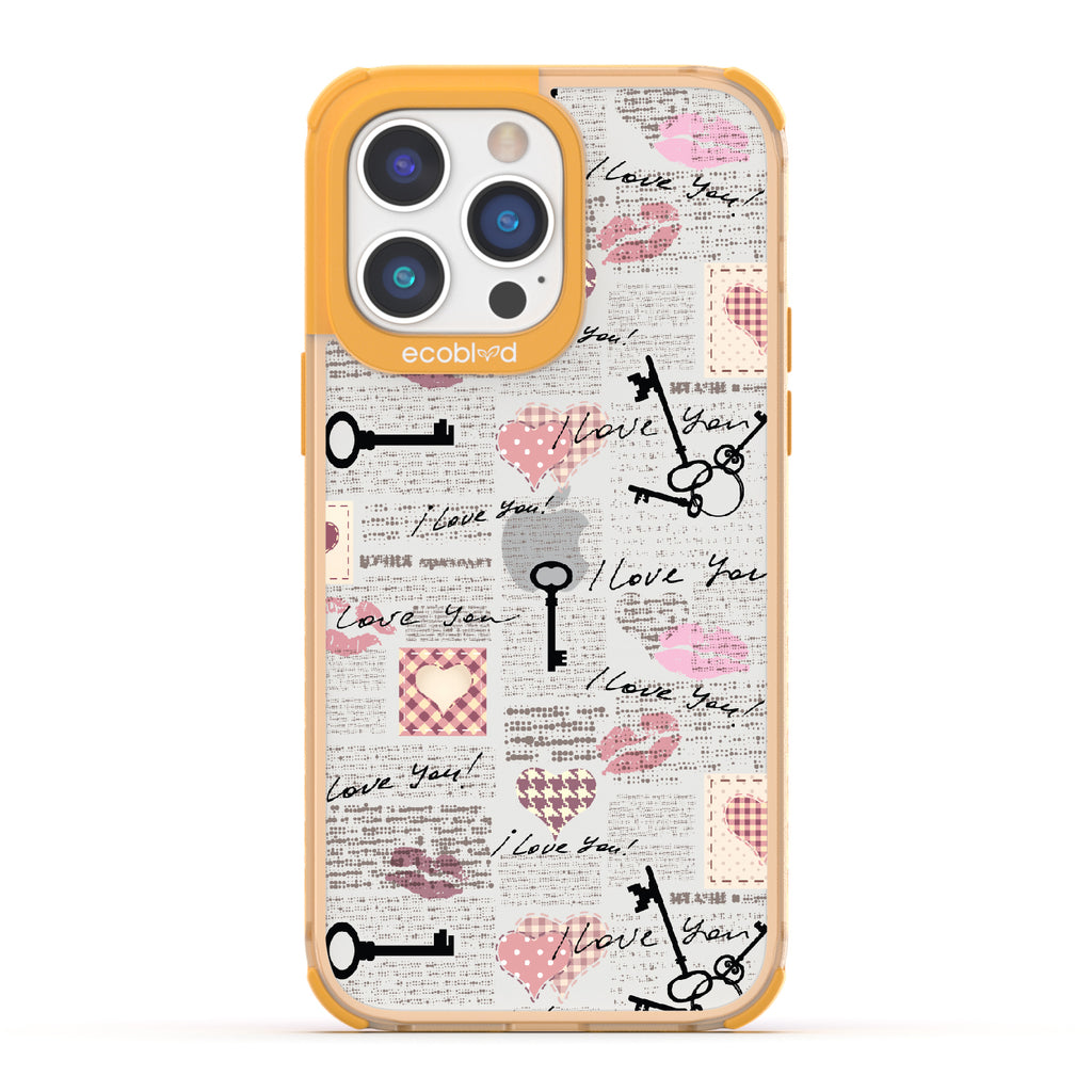 Key to My Heart - Laguna Collection Case for Apple iPhone 14 Pro Max