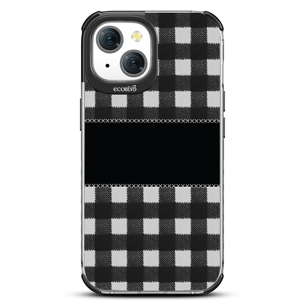 Charcoal Checker - Laguna Collection Case for Apple iPhone 15