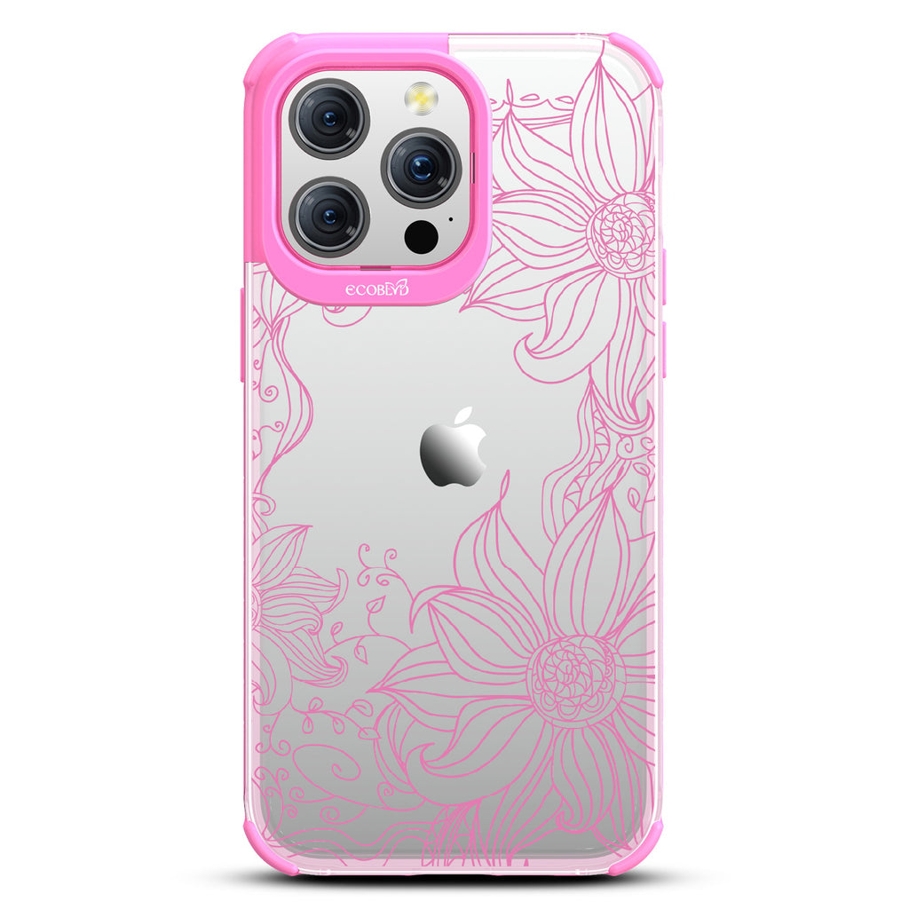 Flower Stencil - Laguna Collection Case for Apple iPhone 15 Pro Max