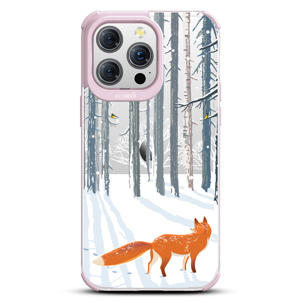 Fox Trot in the Snow - Laguna Collection Case for Apple iPhone 15 Pro Max