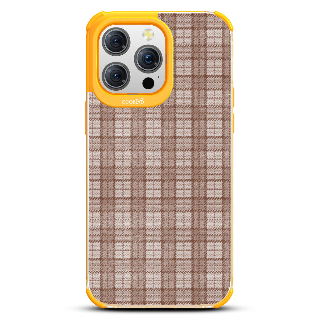 Chestnut Tartan - Laguna Collection Case for Apple iPhone 15 Pro Max