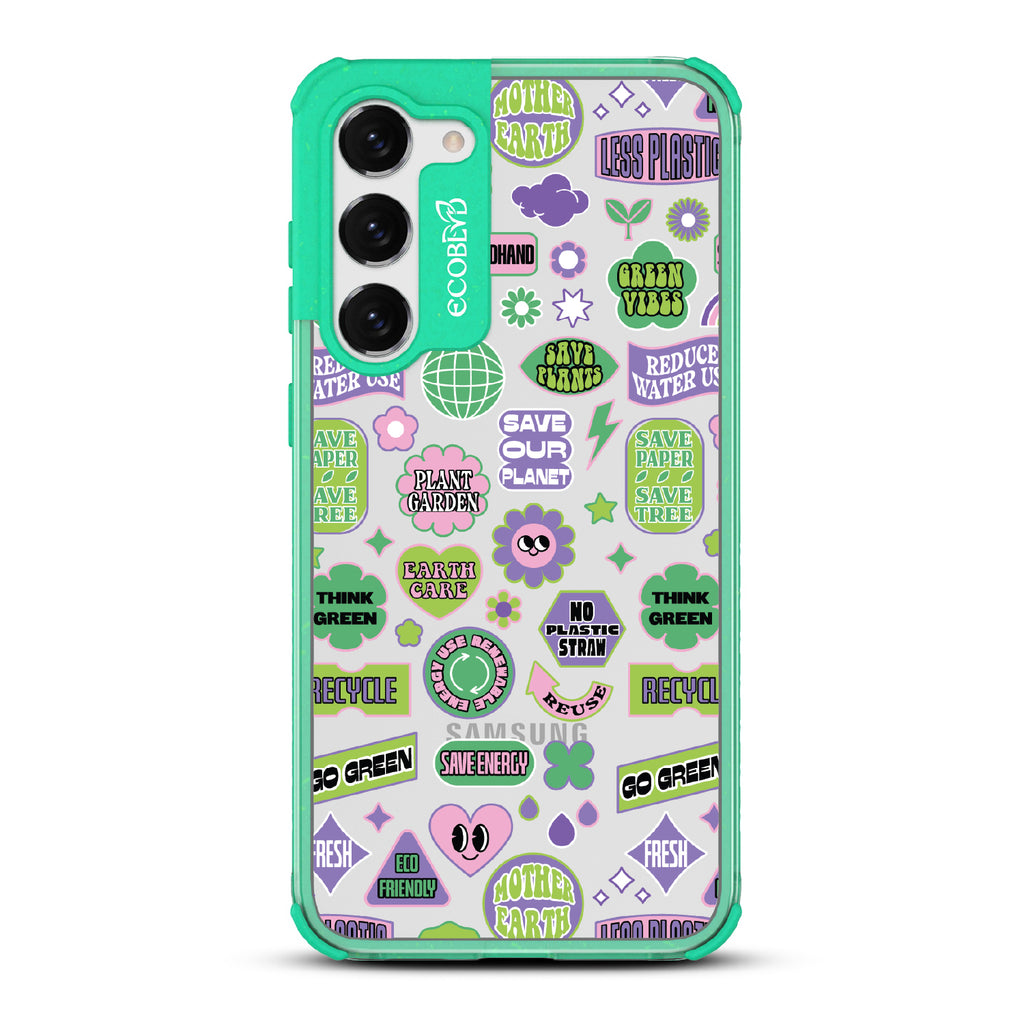 Green Vibes - Laguna Collection Case for Samsung Galaxy S23