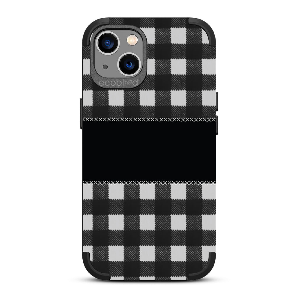 Charcoal Checker - Mojave Collection Case for Apple iPhone 13