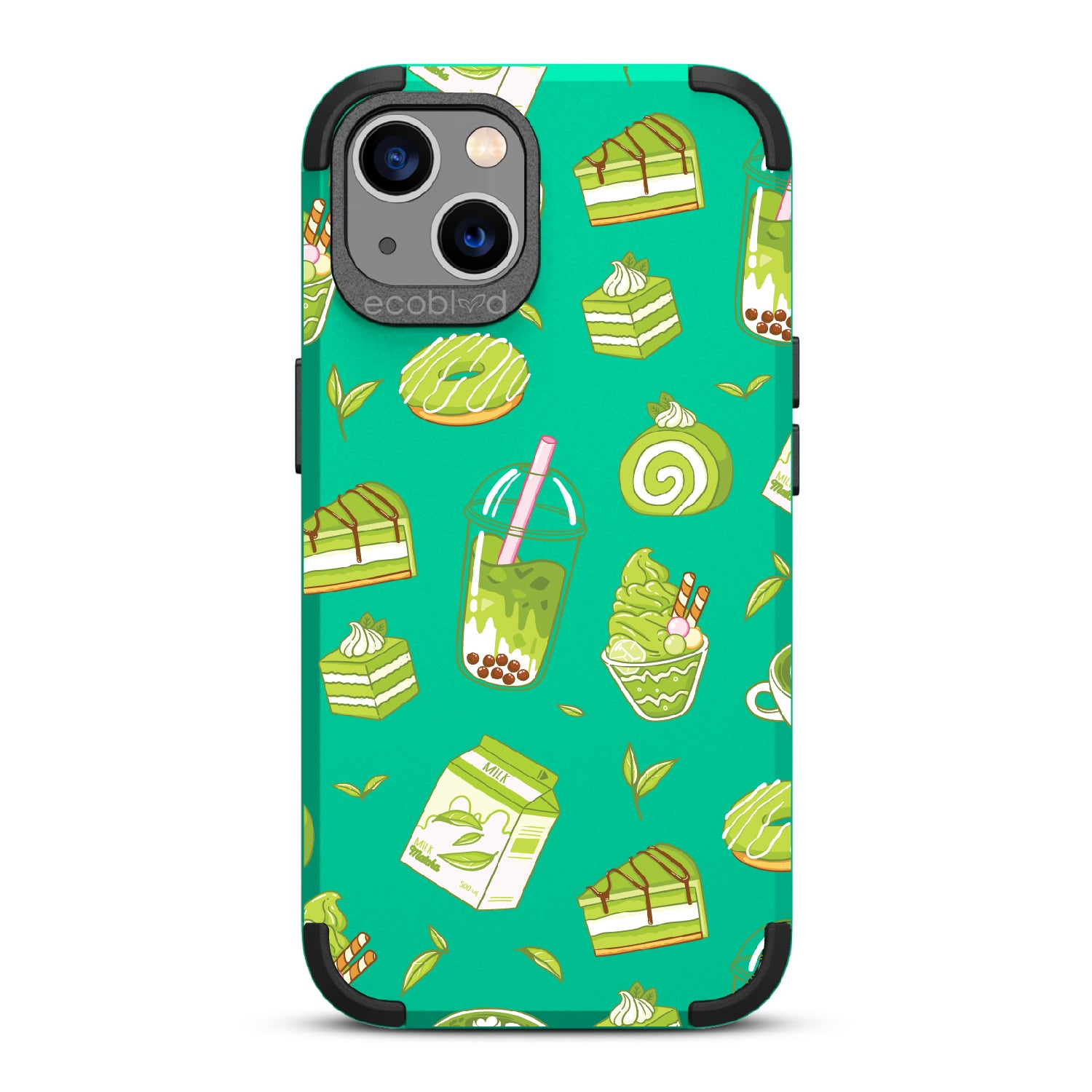 iPhone 13 Case - Compostable & Rugged - So Matcha More EcoBlvd iPhone 13 Case - Compostable & Rugged - So Matcha More EcoBlvd