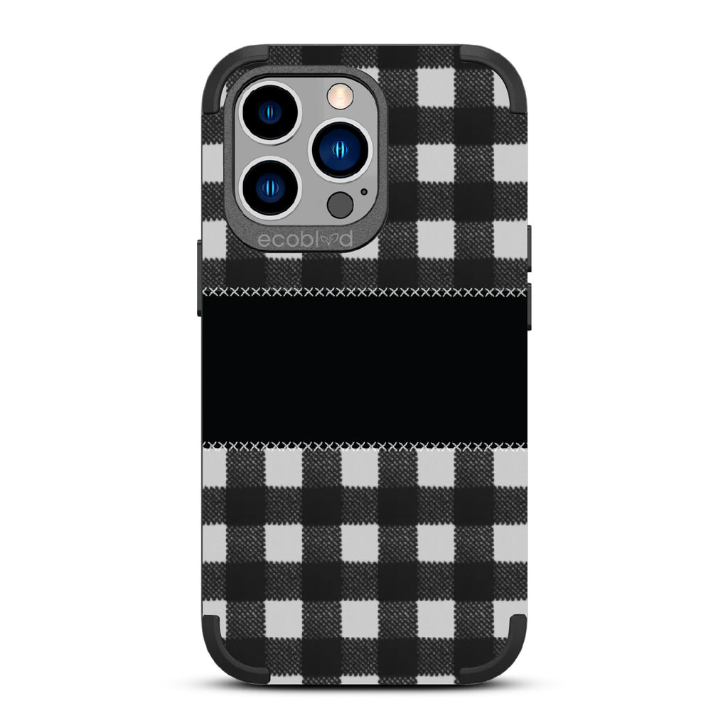 Charcoal Checker - Mojave Collection Case for Apple iPhone 13 Pro
