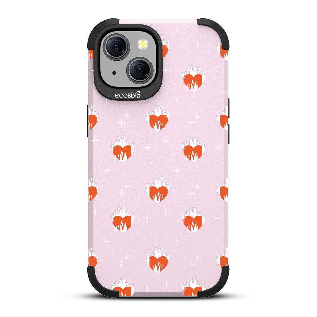 Burning Hearts - Mojave Collection Case for Apple iPhone 15