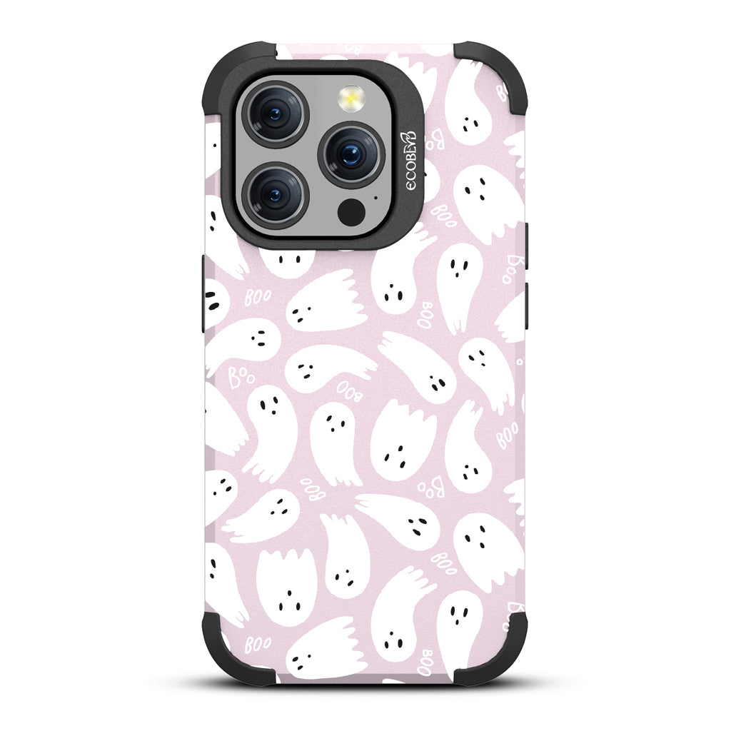 Boo Thang - Ghosts + Boo - Pastel Lilac Eco-Friendly Rugged iPhone 15 Pro MagSafe Case