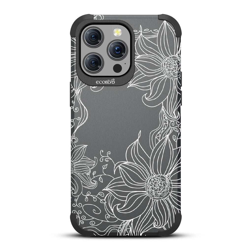 Flower Stencil - Mojave Collection Case for Apple iPhone 15 Pro Max