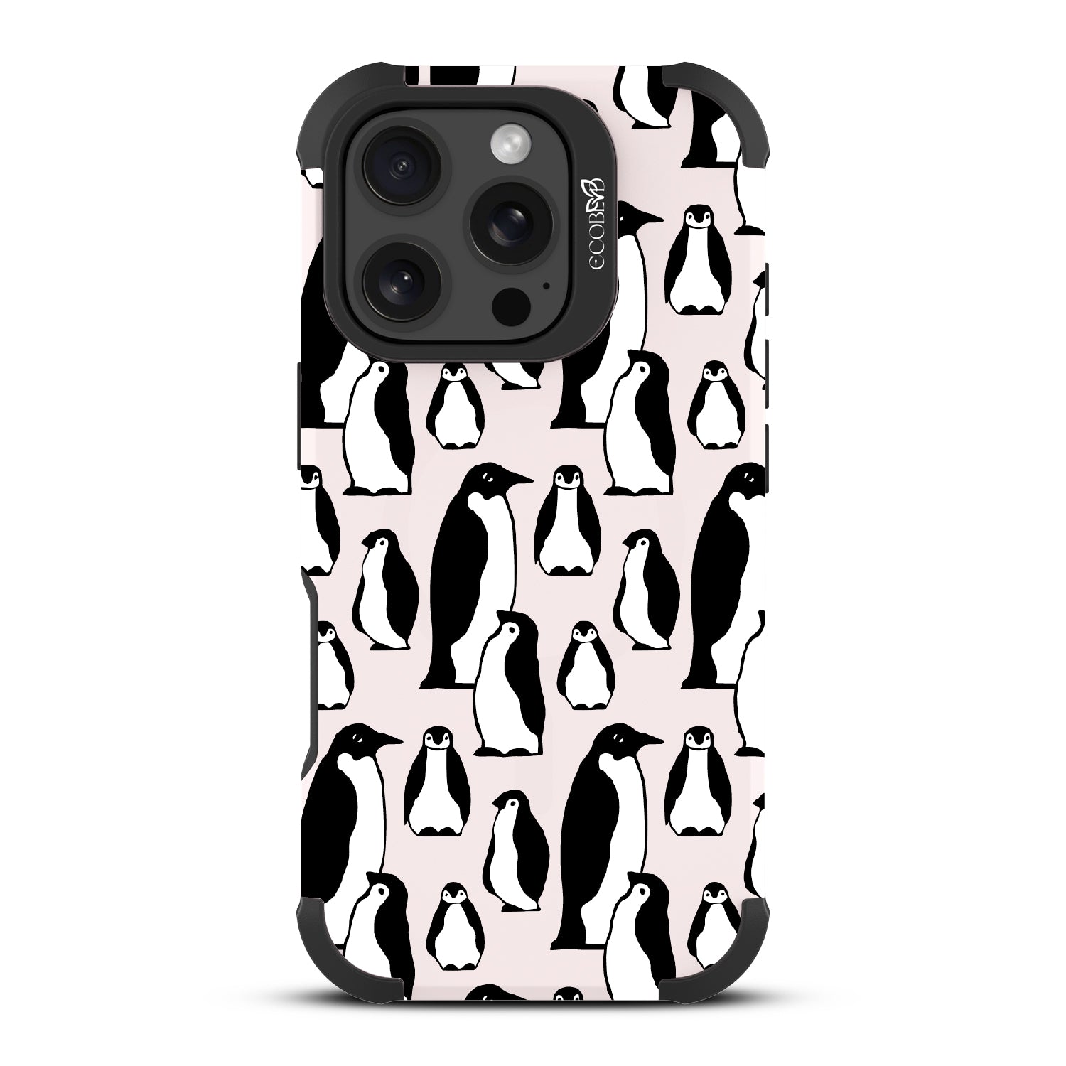 Penguins Rugged Eco-Friendly Case for iPhone 16 Pro Penguins Rugged Eco-Friendly Case for iPhone 16 Pro