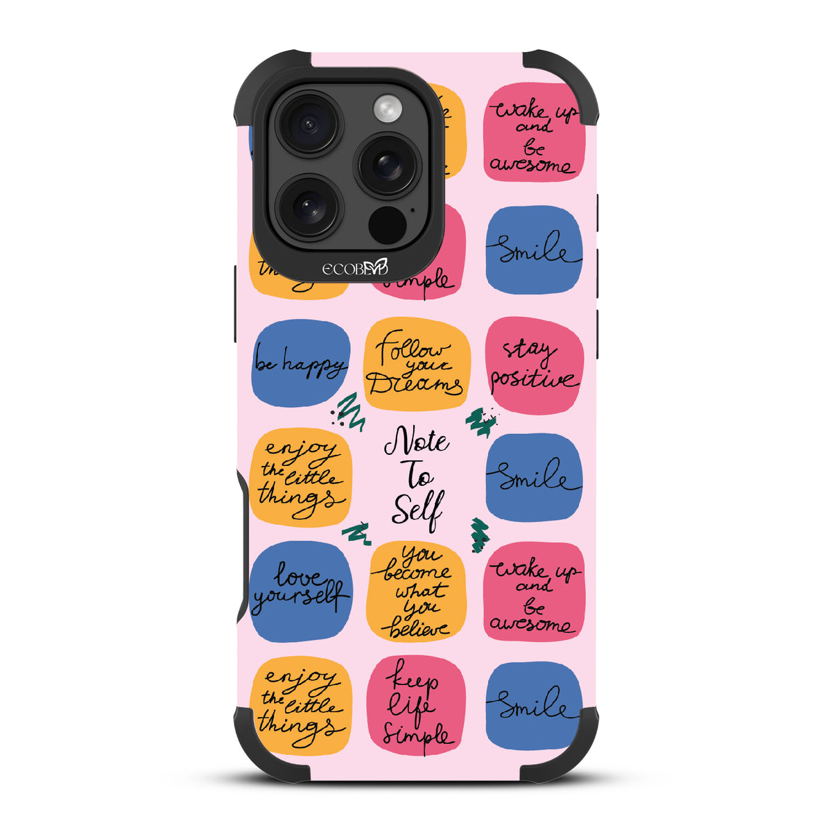 iPhone 16 Pro Max Case - Sustainable & Rugged - Note To Self – EcoBlvd