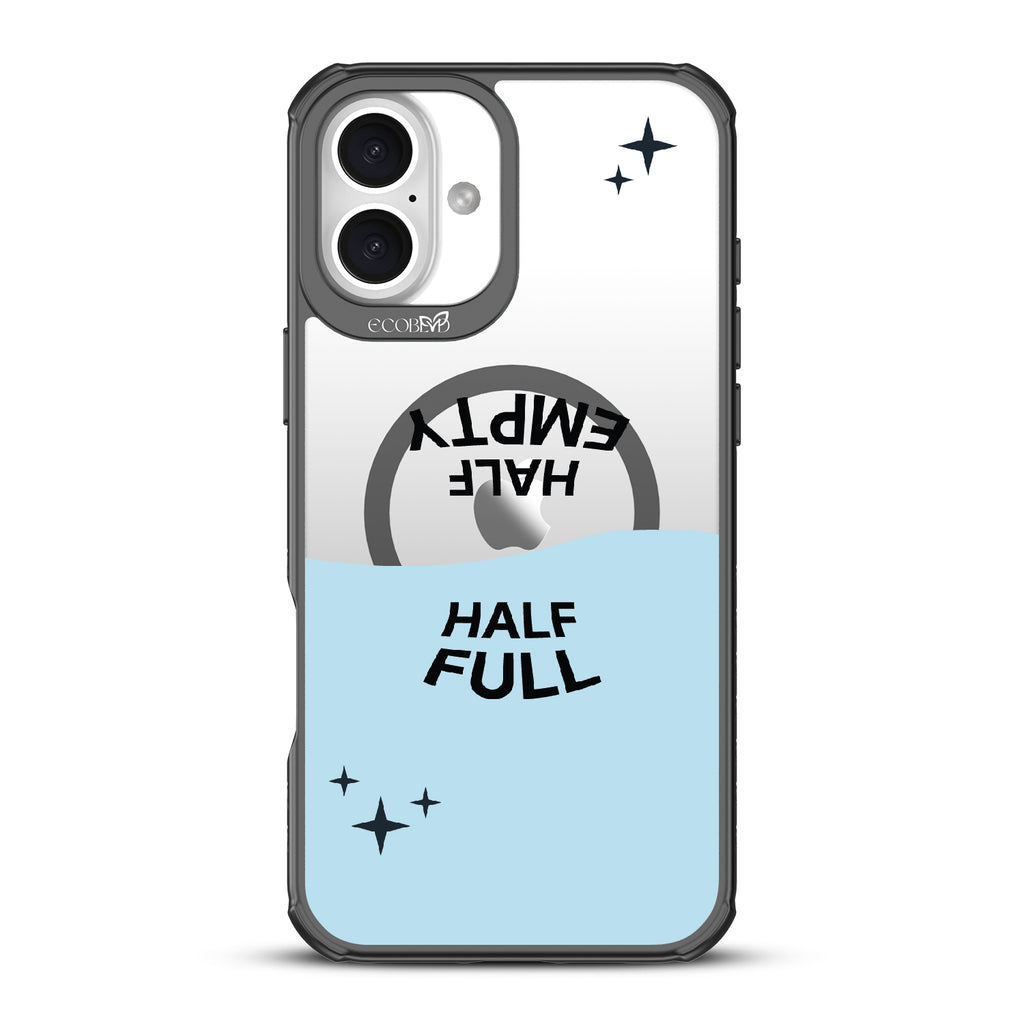 Half Full, Half Empty - Revive Collection Case for Apple iPhone 16 Plus