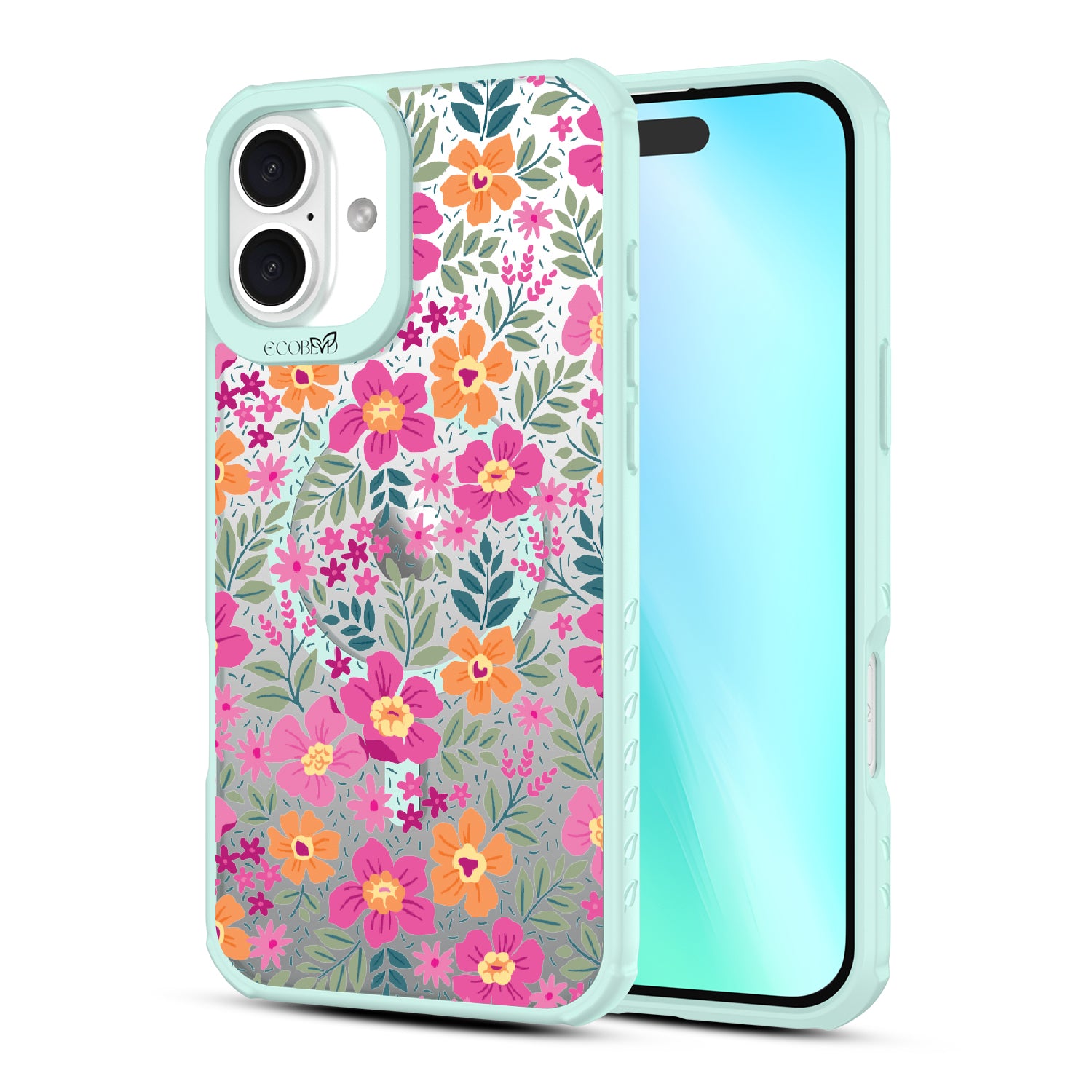 iPhone 16 Plus Case - Sustainable & Clear - Wallflowers iPhone 16 Plus Case - Sustainable & Clear - Wallflowers