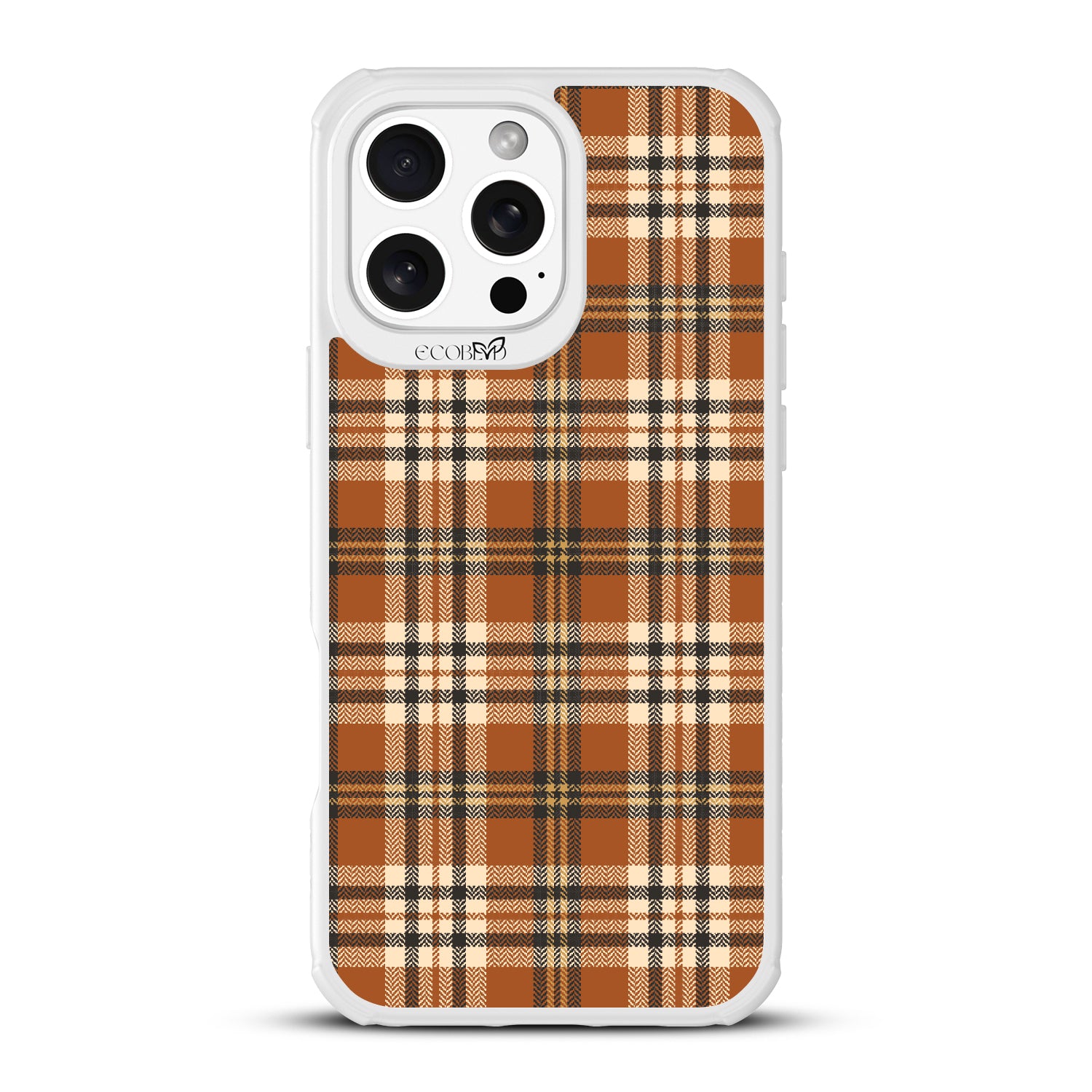 iPhone 16 Pro Max Case - Sustainable & Clear - Harvest Plaid iPhone 16 Pro Max Case - Sustainable & Clear - Harvest Plaid