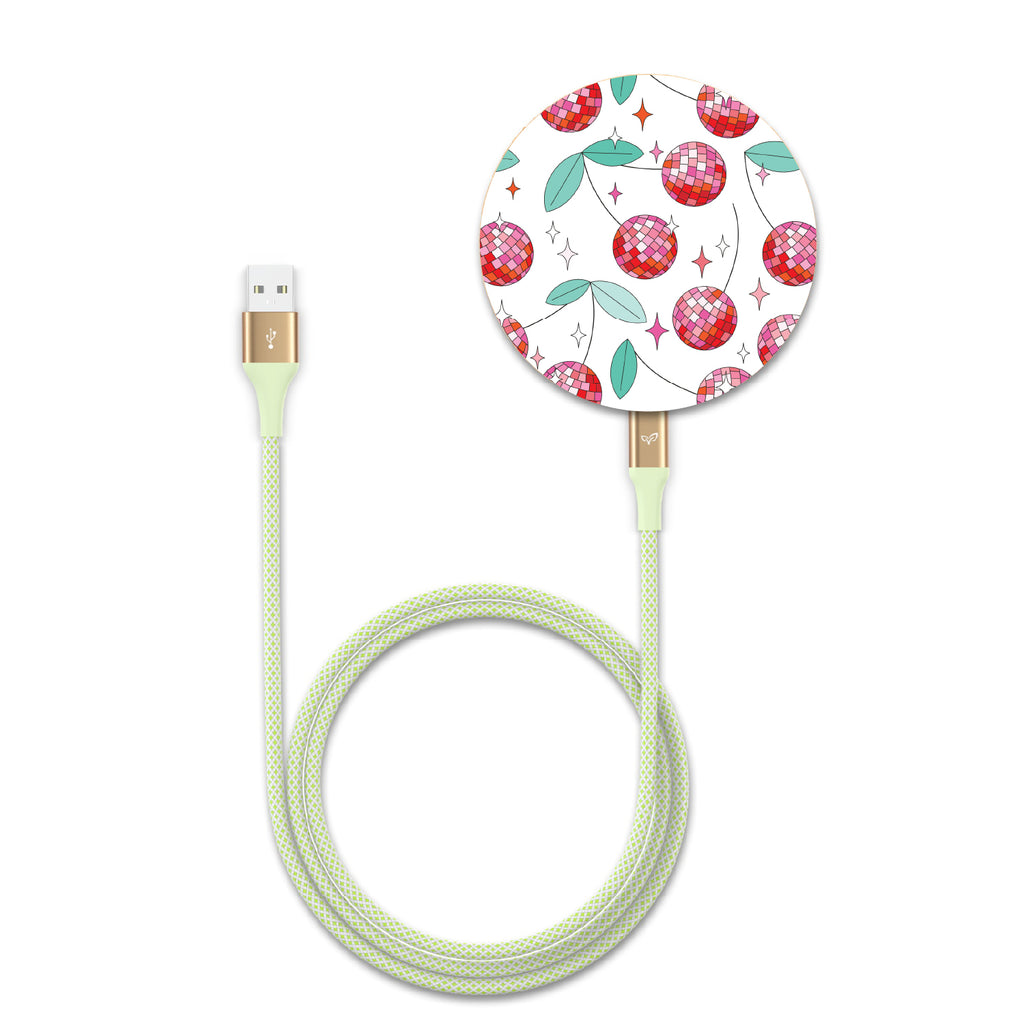 Cherry Disco - Bamboo Wireless Charger