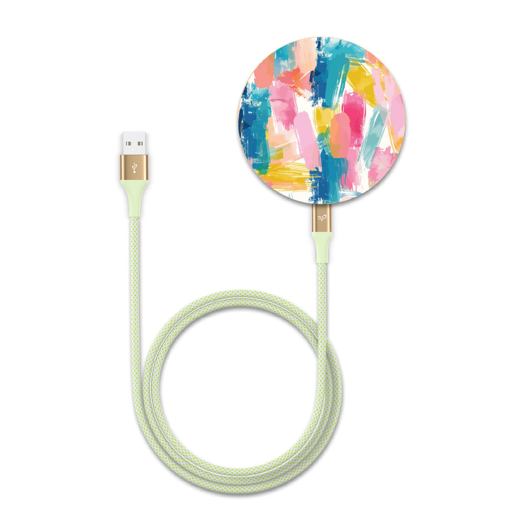 Blurred Beauty - Bamboo Wireless Charger