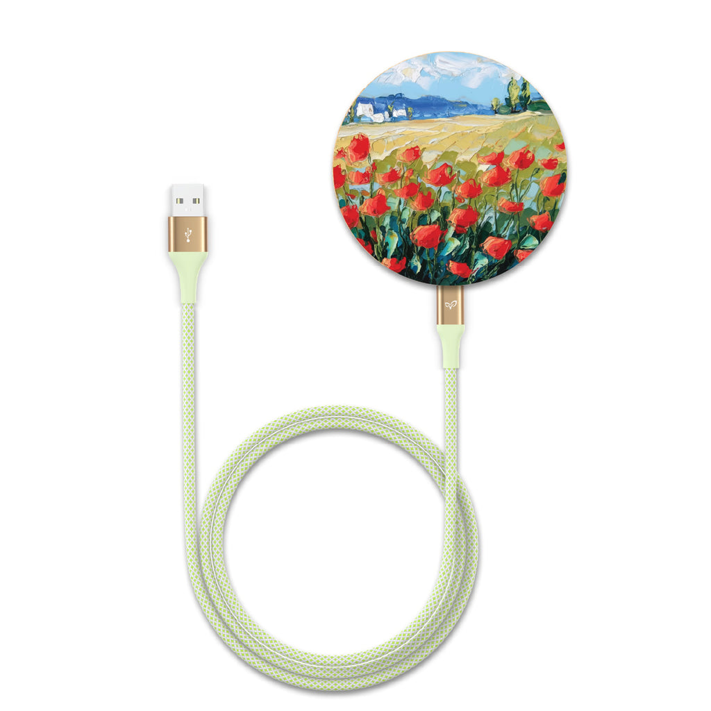 Sleepy Bloom - Bamboo Wireless Charger