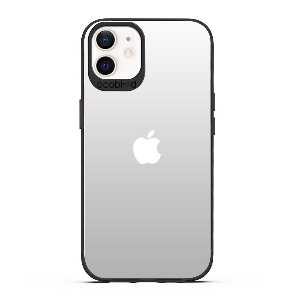 Laguna Collection - Black iPhone 12 / 12 Pro Case With Clear Back - 6FT Drop Protection