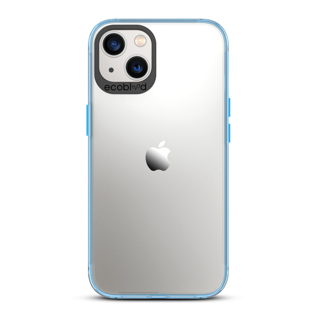 Laguna Collection - Blue iPhone 13 Case With Clear Back - 6FT Drop Protection