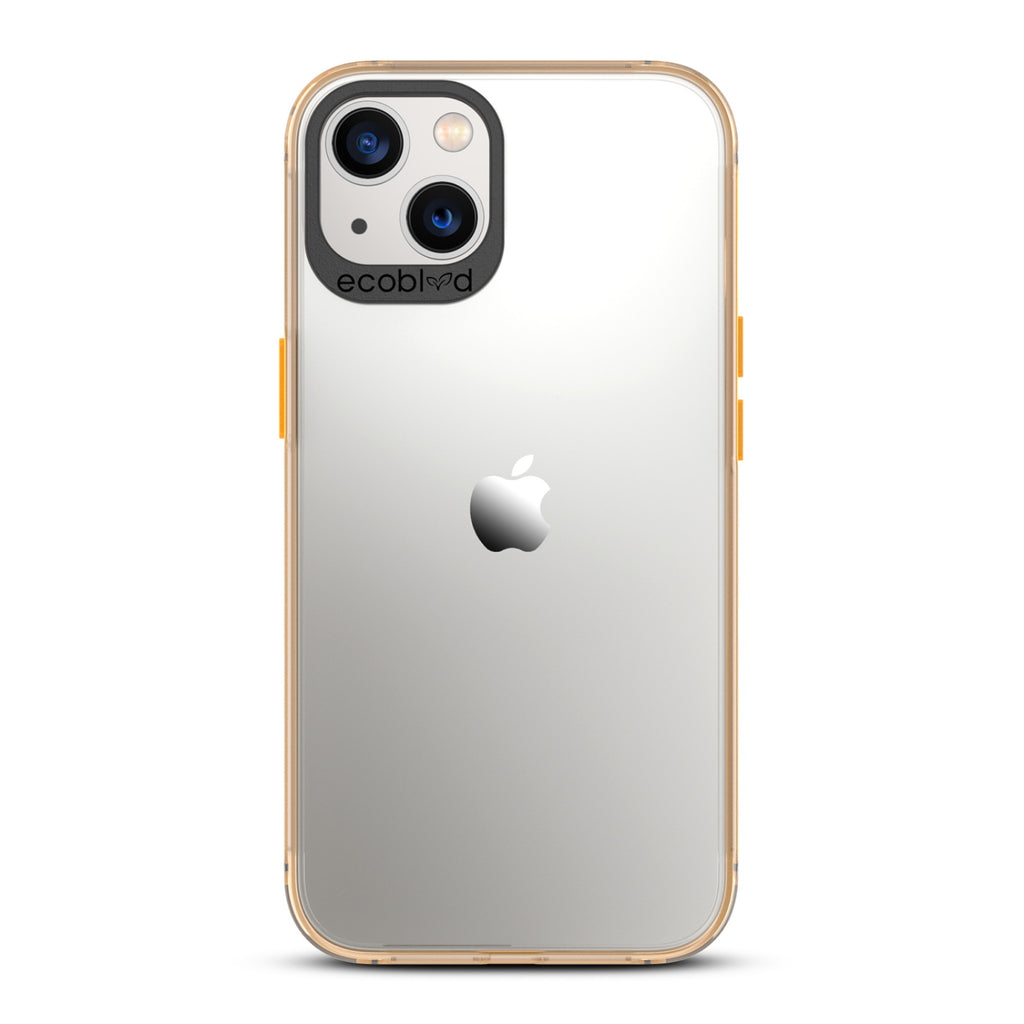 Laguna Collection - Yellow iPhone 13 Case With Clear Back - 6FT Drop Protection