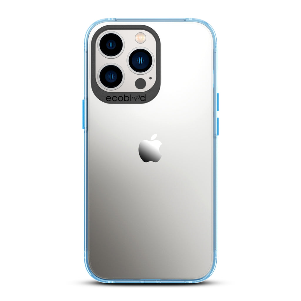 Laguna Collection - Blue iPhone 13 Pro Case With Clear Back - 6FT Drop Protection