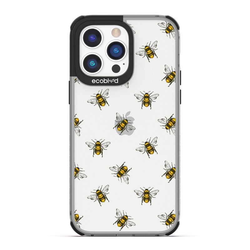 iPhone 14 Pro Max Case - Compostable & Clear - Bees iPhone 14 Pro Max Case - Compostable & Clear - Bees