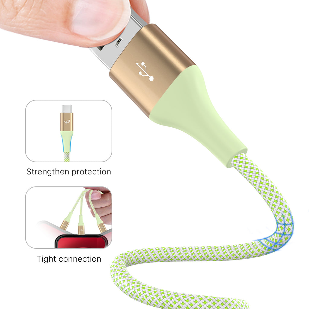 LifeVine USB-A To USB-C Cable - Reinforced Cable Strength With Tight And Stable Connection
