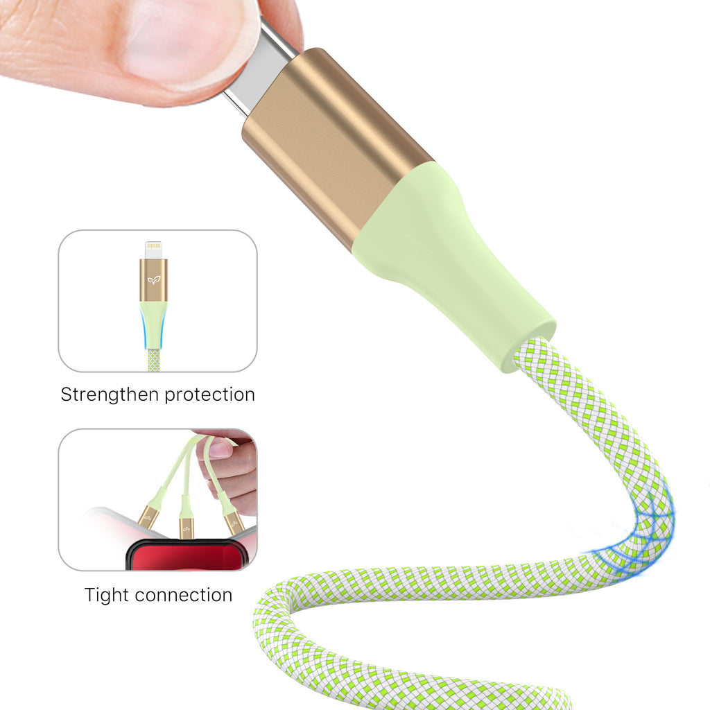 LifeVine USB-C To Lightning Cable - Reinforced Cable Strength With Tight And Stable Connection