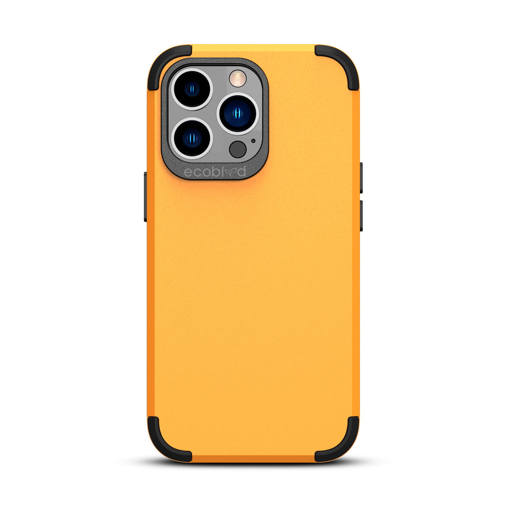 Mojave Collection - Yellow iPhone 13 Pro Max Case With Rugged Back - 12FT Drop Protection